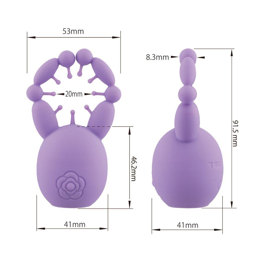 The Maro Kawaii 4 is a sensational silicone stimulator that’... Tokyo Design - Maro Kawaii 4 - Purple photo-12