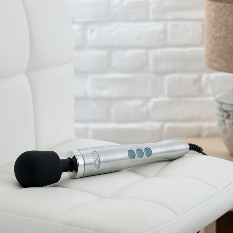 Indulge in the unparalleled features of the Doxy Die Cast. W... Doxy - Die Cast Massager - Silver photo-3