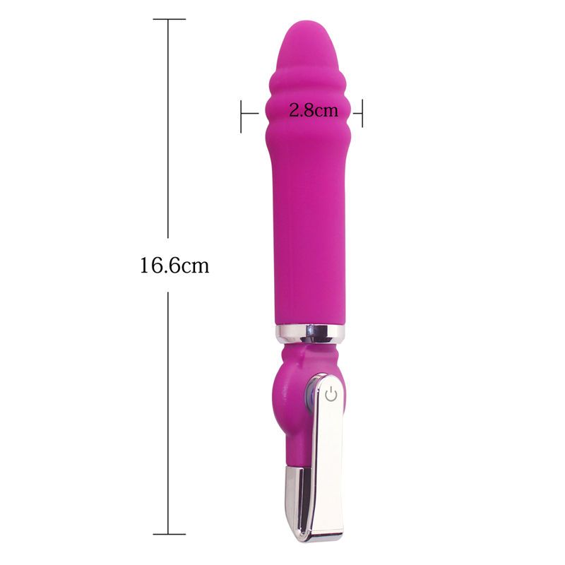 Material: Silicone & ABS
Size: 16.6*2.8 cm
Vibration: 20 Vib... Aphrodisia - Alice Desire Vibe - Rose photo-6