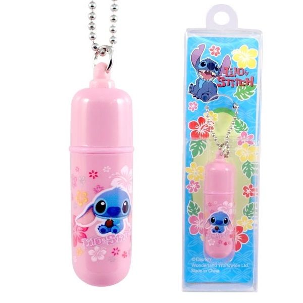 It is a mascot size massager with world popular character St... NPG - Stitch Vibrator - Pink photo