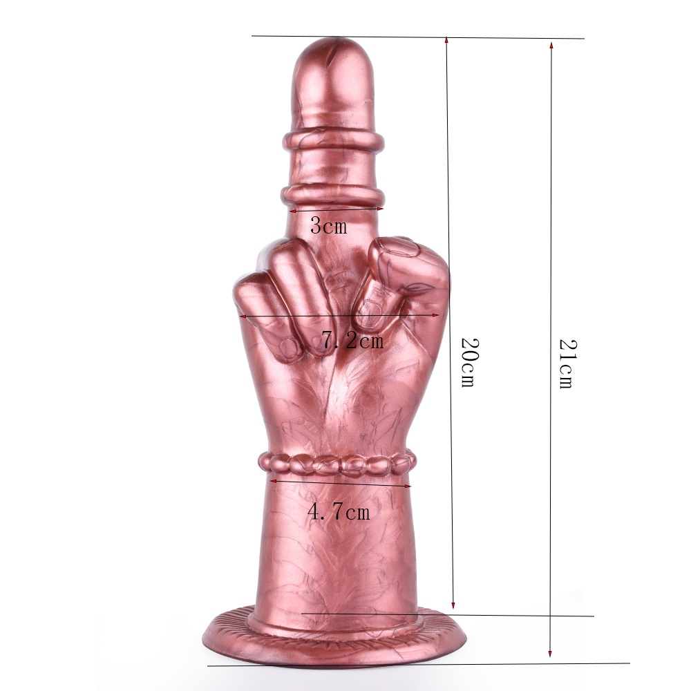 Material: liquid silicone
Total L: 21cm
Diameter: 7.2cm
Net ... FAAK - Yaksa Fisting Dildo - Deva photo-6