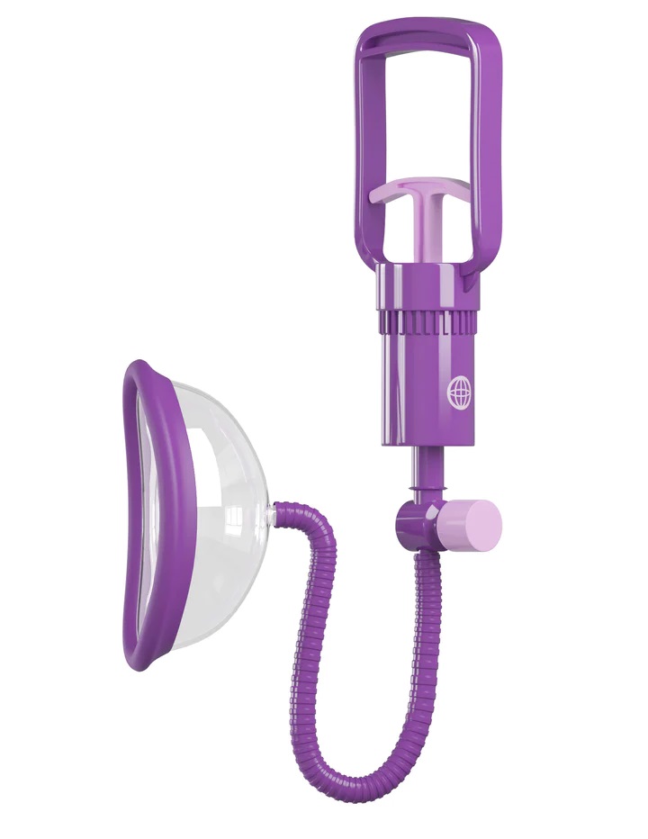 Get pumped! This Pleasure Pump harnesses the power of intens... Pipedream - Manual Pussy Pump - Purple photo-2