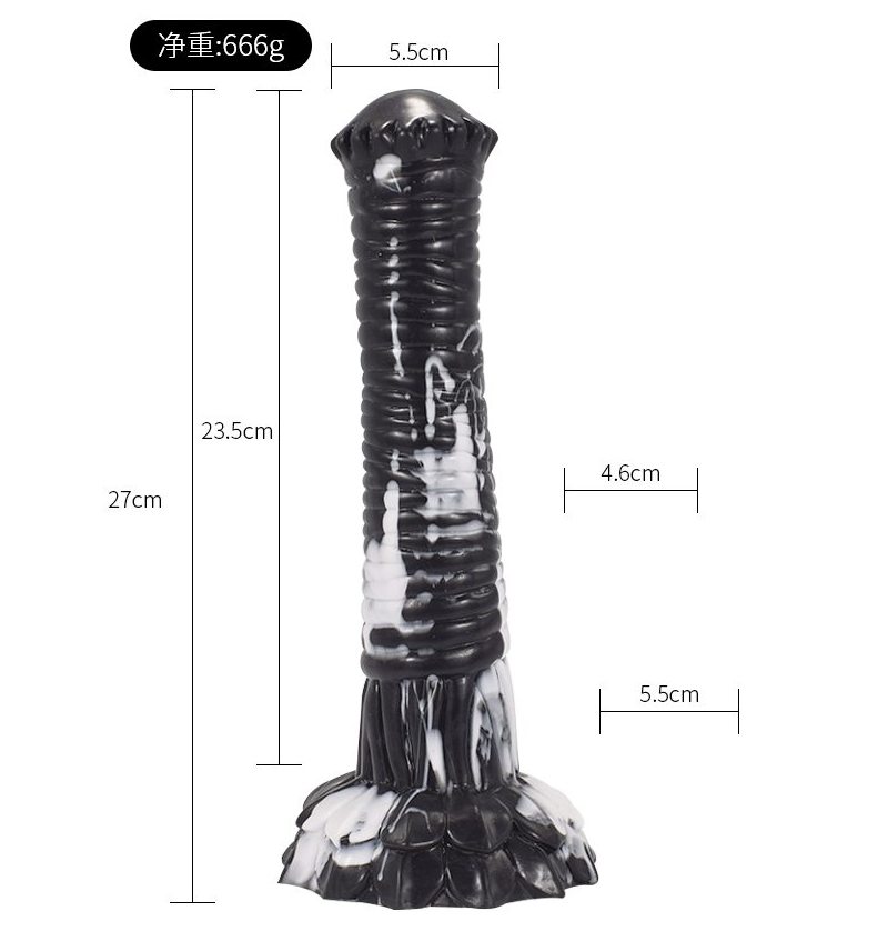 Nordic-horse - Srepnia anal plug, realistic and softness, po... FAAK - Nordic Horse Srepnia Dildo - Flame photo-11