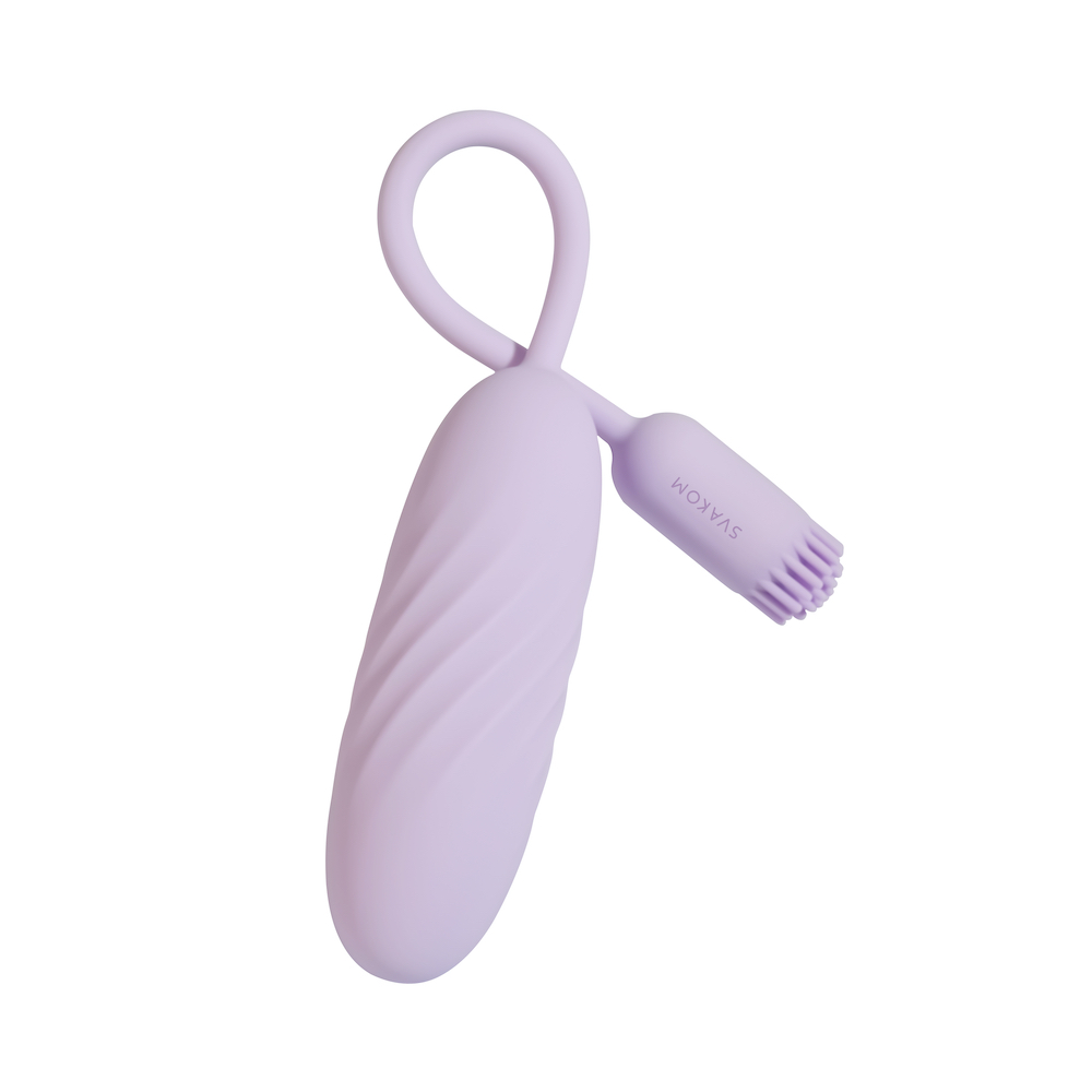 SVAKOM - Plume Interactive Bullet Vibrator - Pastel Lilac photo-7