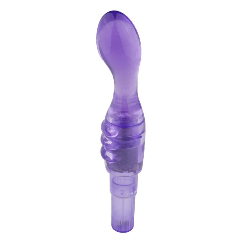 This is a Novel design G-Spot Vibe with a ON/OFF Vibrating.&... Aphrodisia - Rocket Ticklers G Spot Massager - Purple photo-2