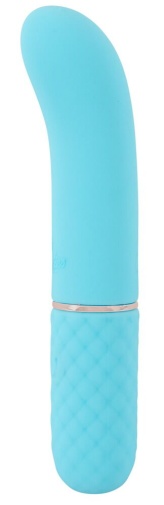 Cuties - Mini Curved Vibrator - Blue photo