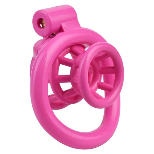 FAAK - Resin Chastity Cage 217 - Pink photo