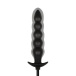 Easytoys - Inflatable Beaded Plug - Black photo-3