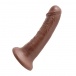 King Cock - Cock 6″ - Brown photo