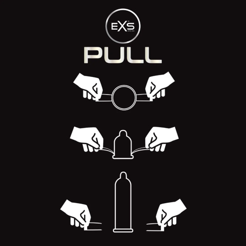 EXS - Pull Non-Latex Condoms 6's Pack 照片