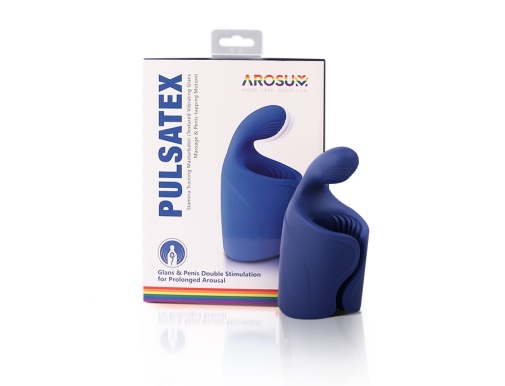 Arosum - PulsateX Glans Masturbator - Blue photo