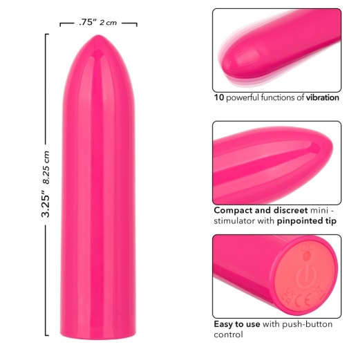 CEN - Turbo Buzz Classic Vibro Bullet - Pink photo