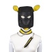 MT - Face Mask w Leash - Yellow/Black photo-4
