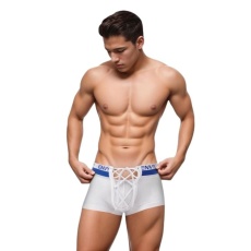 Envy - Sporty Lace-Up Trunk - White - L/XL 照片