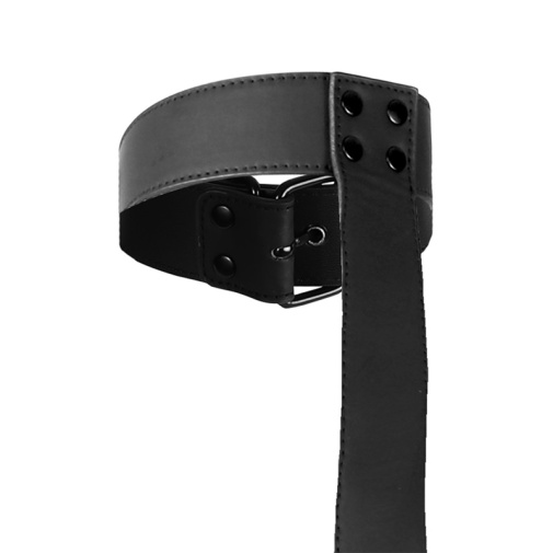 Fetish Submissive - Collar w Cuffs Bondage Set - Black photo