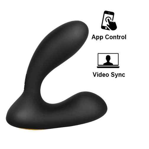 SVAKOM - Vick Neo Interactive Prostate Vibrator - Black photo