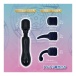 T-Best - Love Mini Massager w Attachments - Black photo-5