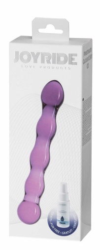 Joyride - 優質玻璃 GlassiX 假陽具 2 號 - 紫色 照片