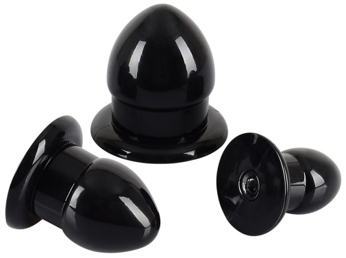 You2Toys - Stretching Plug Set - Black 照片