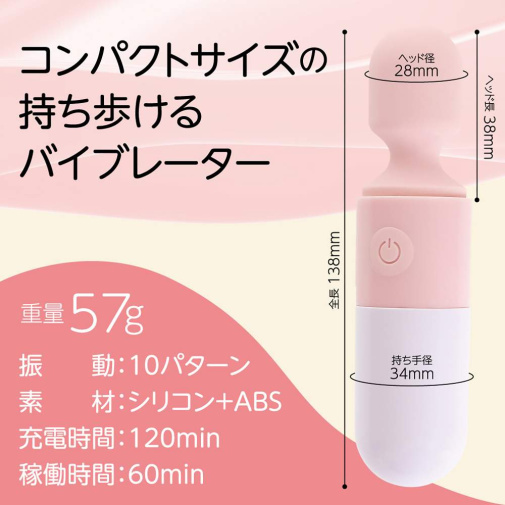 Fact - MyRhythm Mini Massager - Pink photo