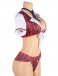 Ohyeah - Sexy Student Costume - Red - XL photo-5