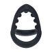 Levelz - Soft Bead Grip Cock Ring - Black 照片-2