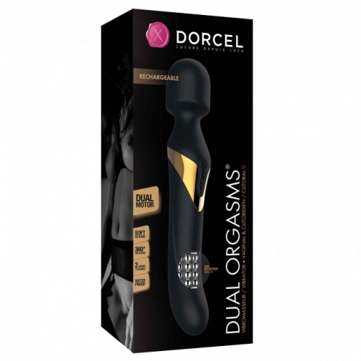 Dorcel - Dual Orgasms 双头按摩棒  - 黑色 照片
