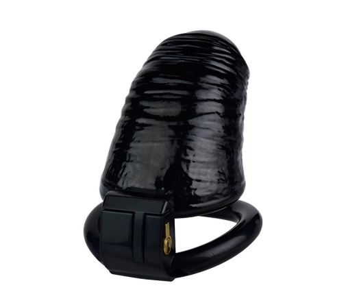 FAAK - Dick Resin Chastity Cage M - Black photo