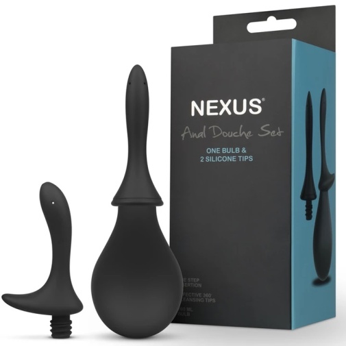 Nexus - Anal Douche Set - Black photo