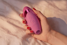 Womanizer - Next Liberty 3D Pleasure Air Stimulator - Vibrant Pink photo