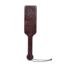 Liebe Seele - Flower Wenge Wood Paddle - Brown 照片