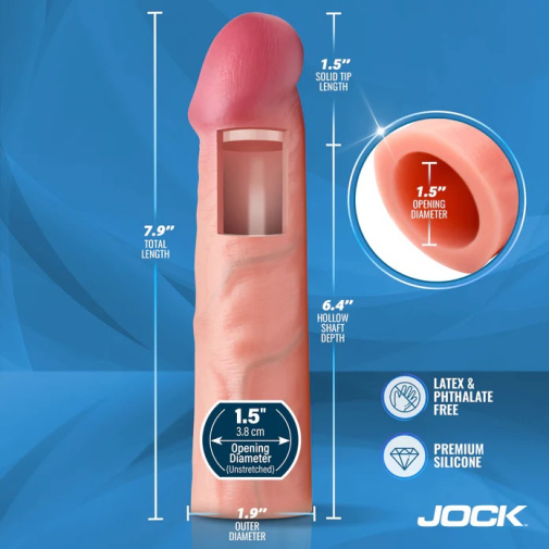 Jock - Enhancers 1.5" Extension Sleeve - Light photo