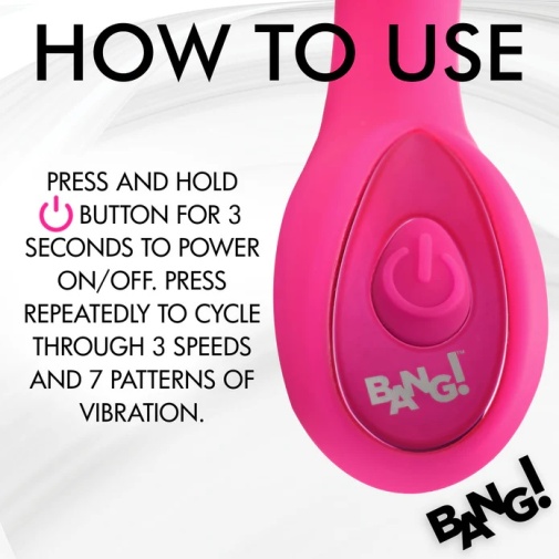 Bang! - G-Spot Vibrator - Pink 照片