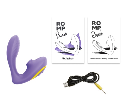 ROMP - Reverb Air Rabbit Vibrator Dual Stimulation - Lilac photo