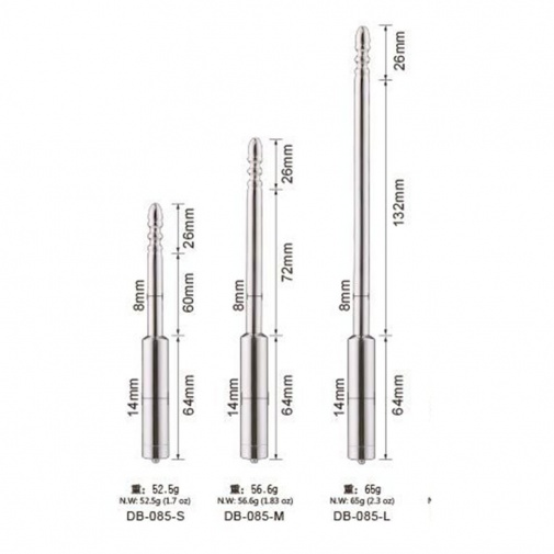 MT - Vibration Penis Plug 162mm photo