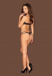 Obsessive - Joylace Lingerie Set - Black - L/XL photo-4