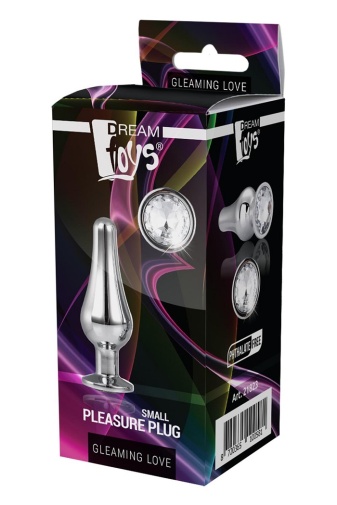 Dreamtoys - Gleaming Love Pleasure Plug S - Silver photo