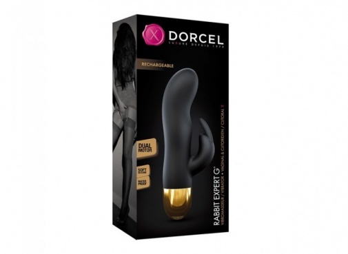 Dorcel - Rabbit Expert G Vibrator - Black photo