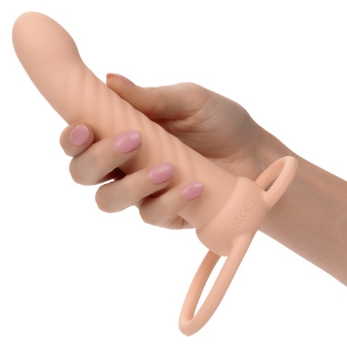 CEN - Maxx Ribbed Vibro Dual Penetrator - Flesh photo