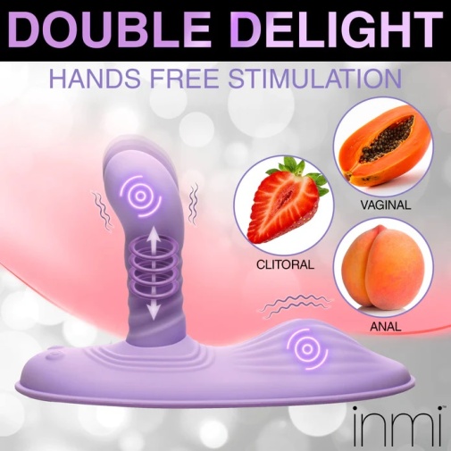 Inmi - Thrust 'N' Grind Vibrator - Purple 照片