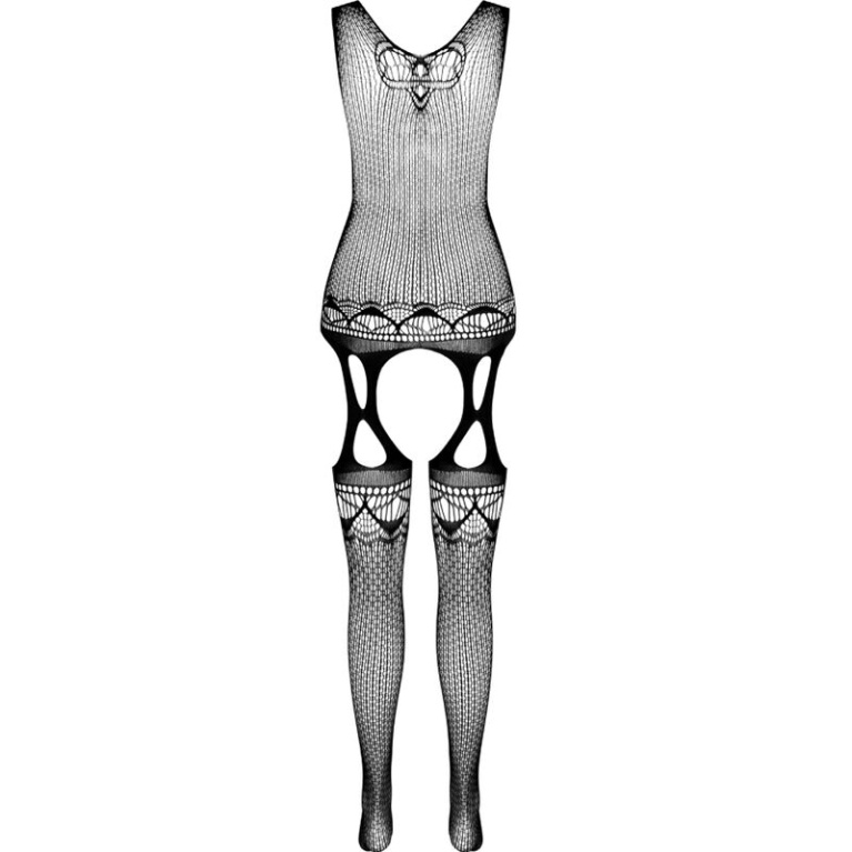 Passion - Bodystocking BS099 - Black photo