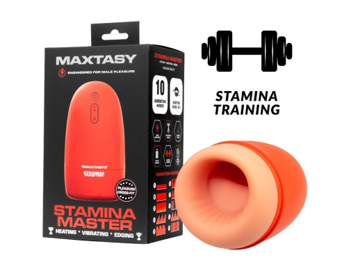 Maxtasy - Stamina Master Masturbator - Orange photo