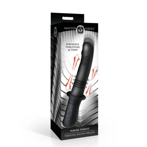 Master Series - Power Thrust Vibrator - Black photo