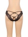 Ohyeah - Floral Lace Panty - Black - 5XL photo-5