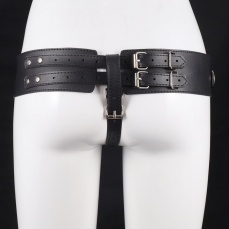 MT - Orgasm Belt Massager Holder - Black photo