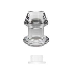 SMVIP - Hollow Tunnel Plug M - Clear photo