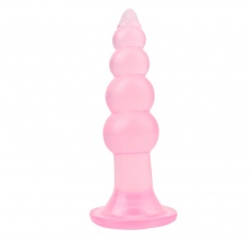 Chisa - Bumpy Butt Plug - Pink photo