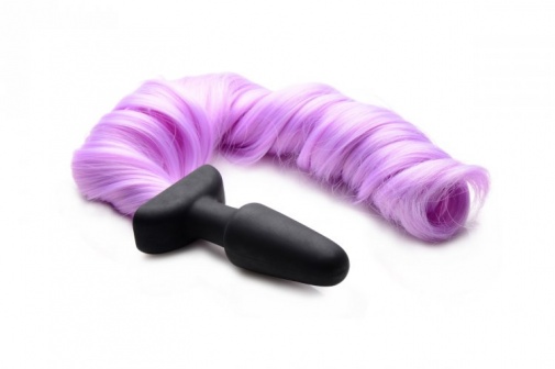 Tailz - Pony Tail Anal Plug - Purple photo