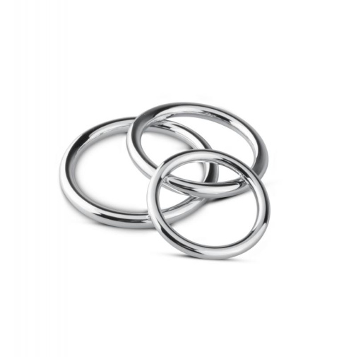 Sinner Gear - Cock Glans Ring Set - Silver photo