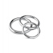 Sinner Gear - Cock Glans Ring Set - Silver photo